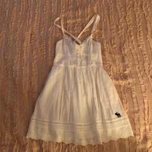 Abercrombie Kids White Dress